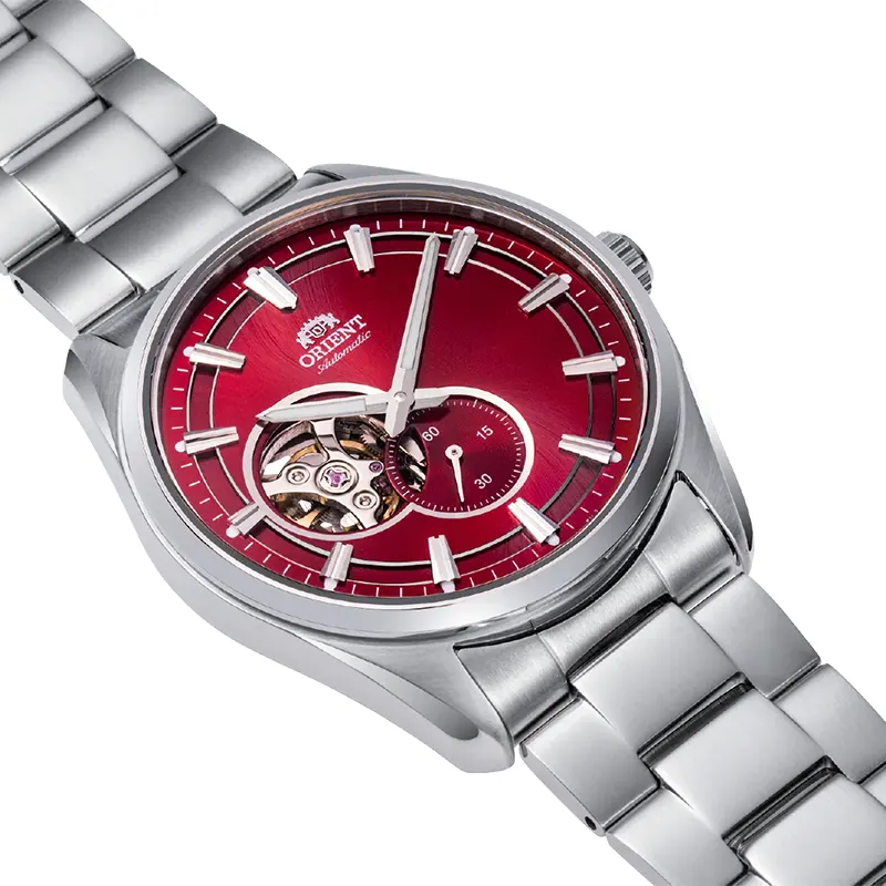 Orient Contemporary Semi-skeleton Red Dial Men's Watch | RA-AR0010R